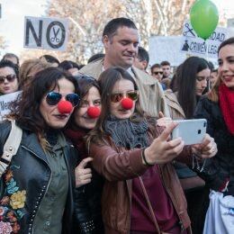 Manifestación en Granada #2HospitalesYa